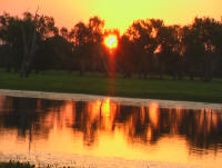 Sunset at Yellow Waters Kakadu 